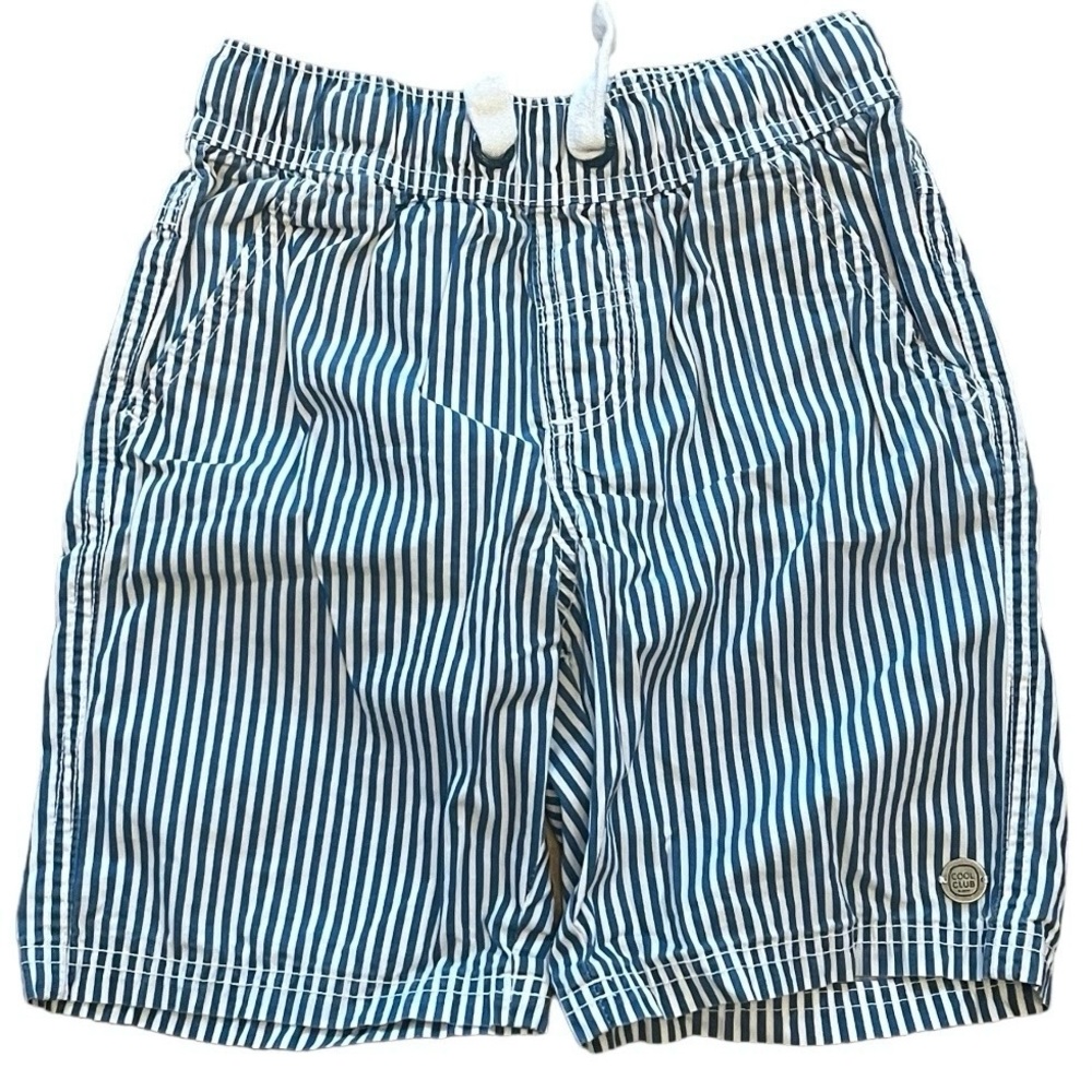 Cool Club blue and white striped shorts from Greece size 9
